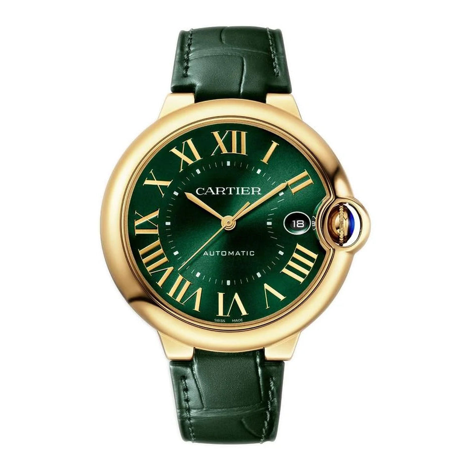 Ballon Bleu de Cartier Yellow Gold Green 40mm