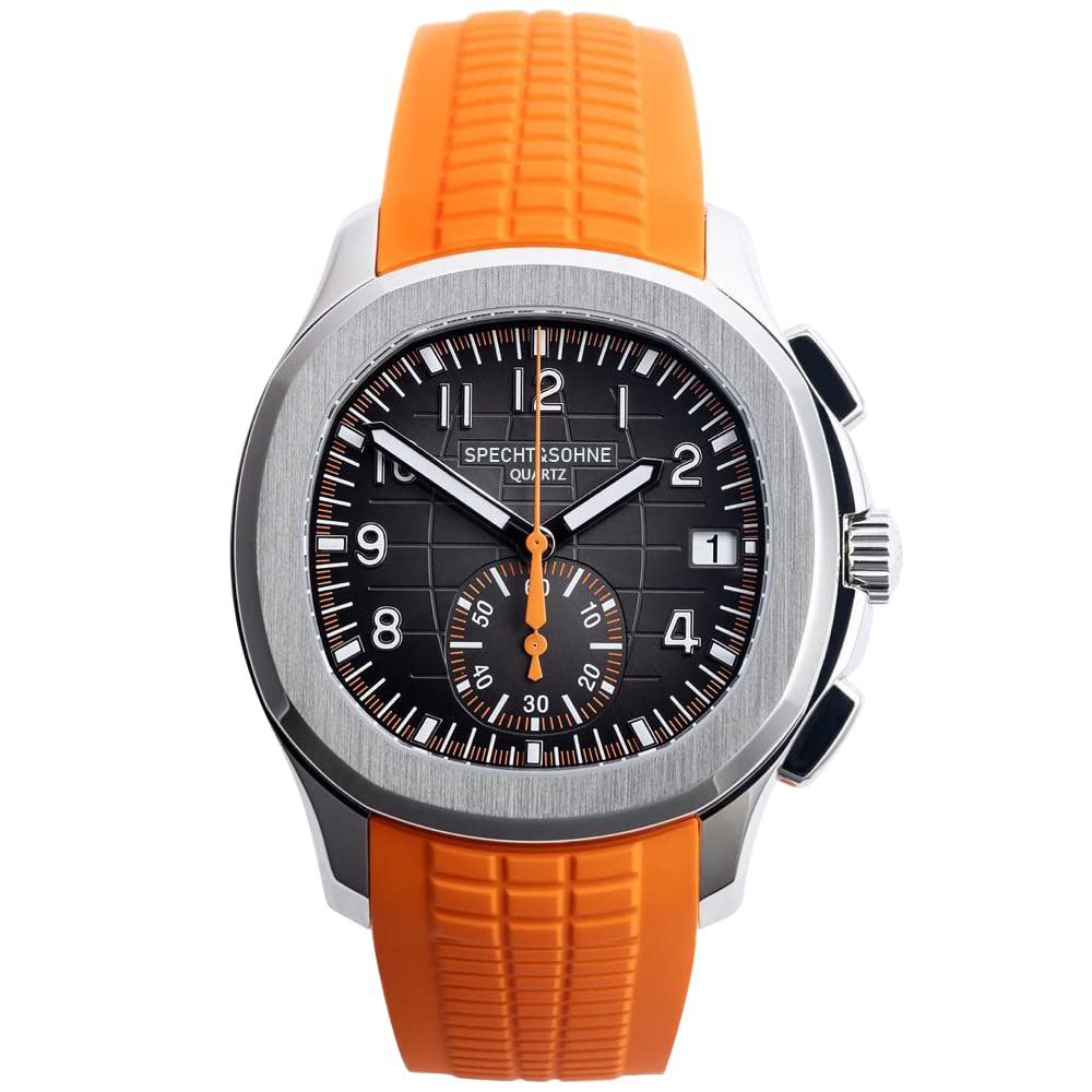 Aquanaut Chronograph Orange Steel 42.2mm