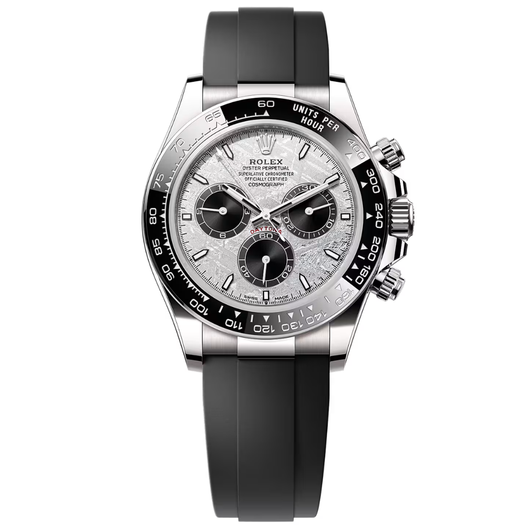 Cosmograph Daytona Meteorite White Gold Oysterflex 40mm