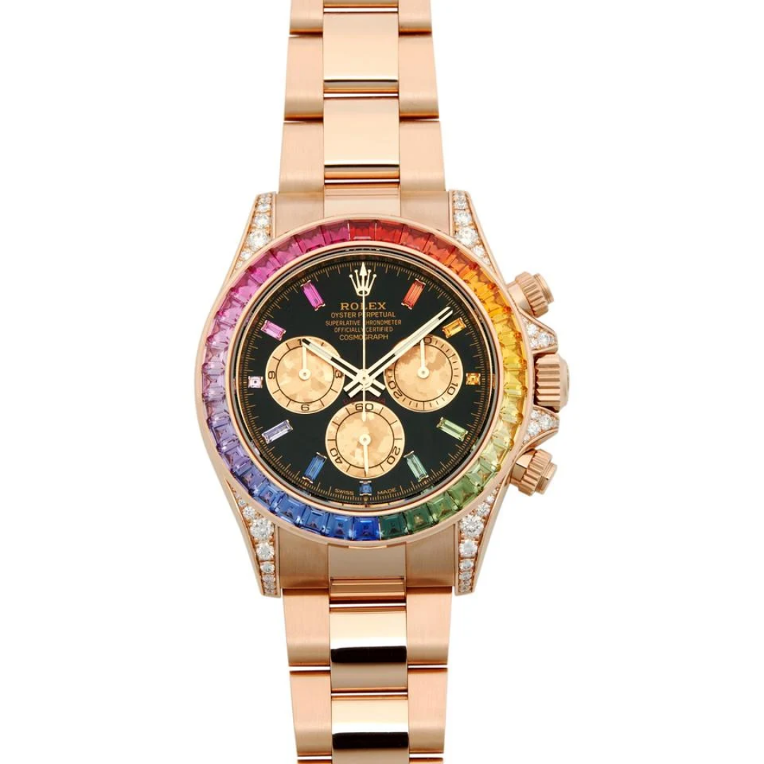 Cosmograph Daytona “Rainbow” Everose Gold 40mm