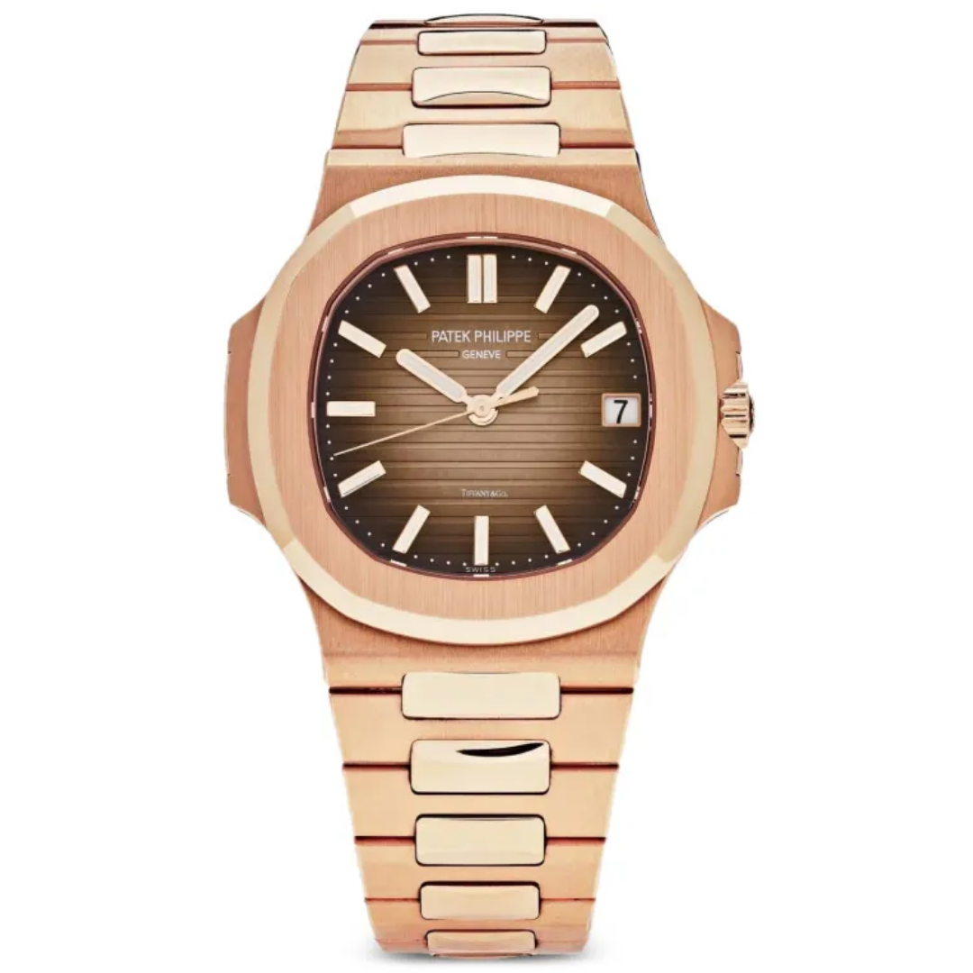 Nautilus Rose Gold Brown Dial 40mm