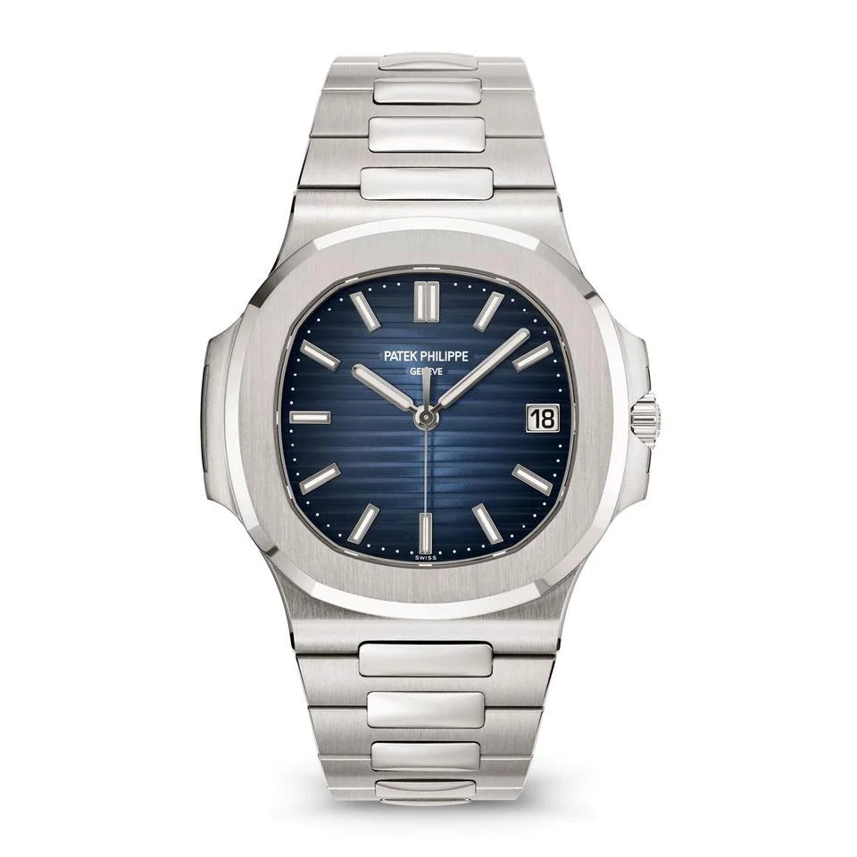 Nautilus Blue Gradient White Gold 41mm