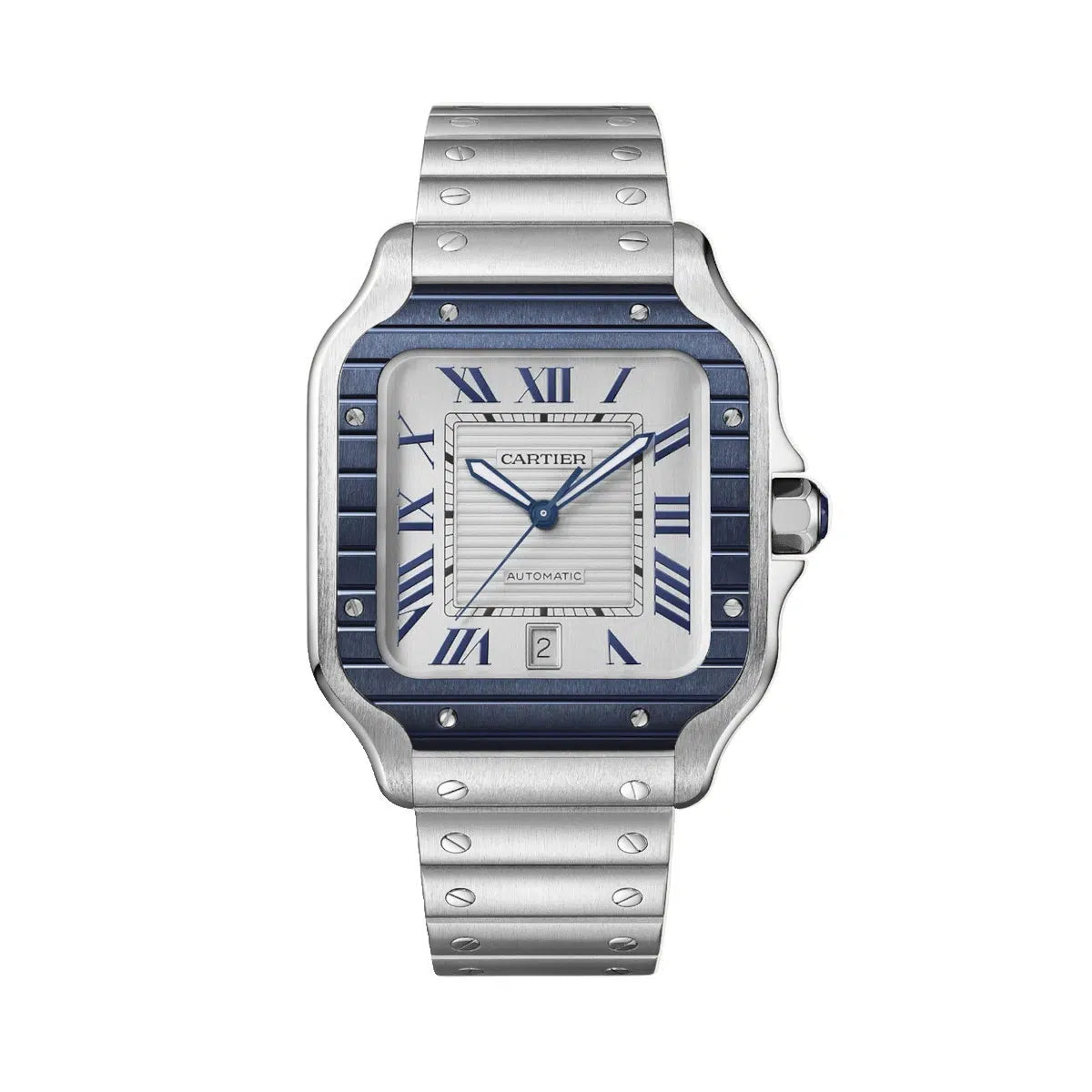 Santos de Cartier Large Blue PVD 39.8mm