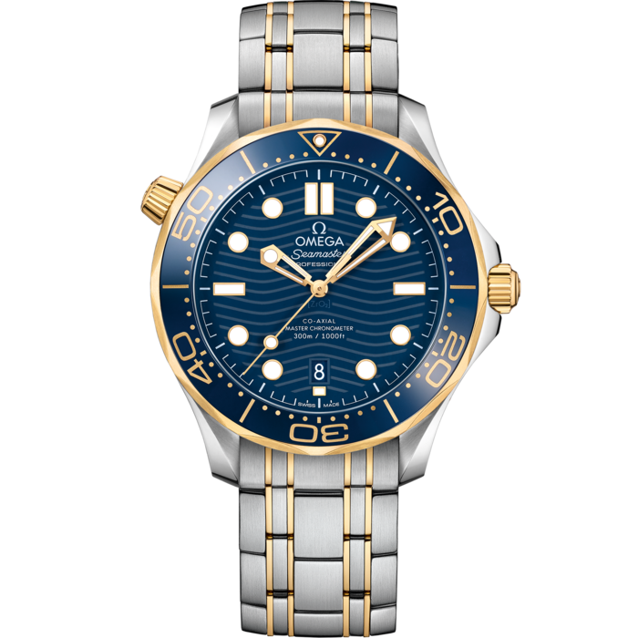 Seamaster Diver 300M Blue & Yellow Gold 42mm