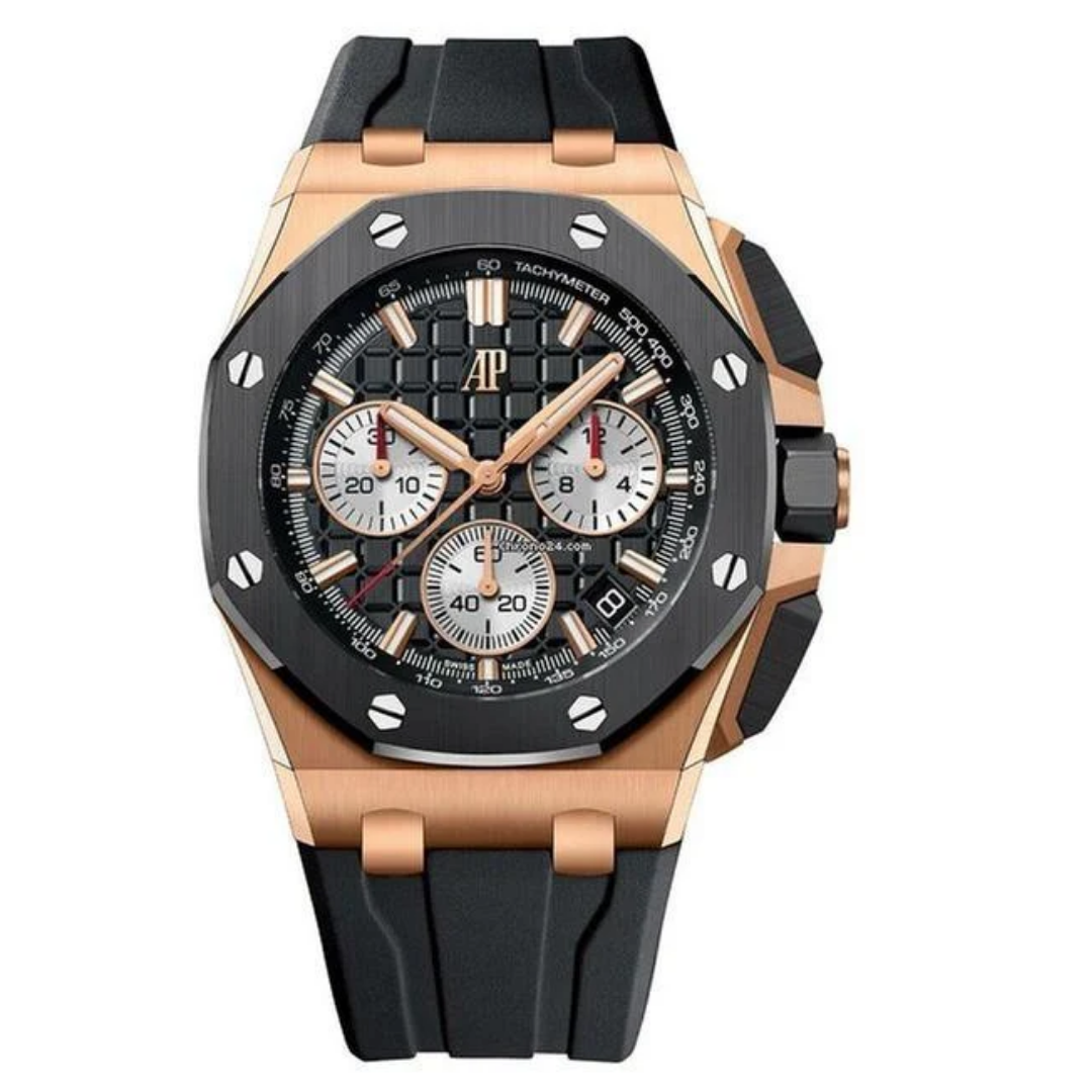 Royal Oak Offshore Chronograph Pink Gold & Black 43mm