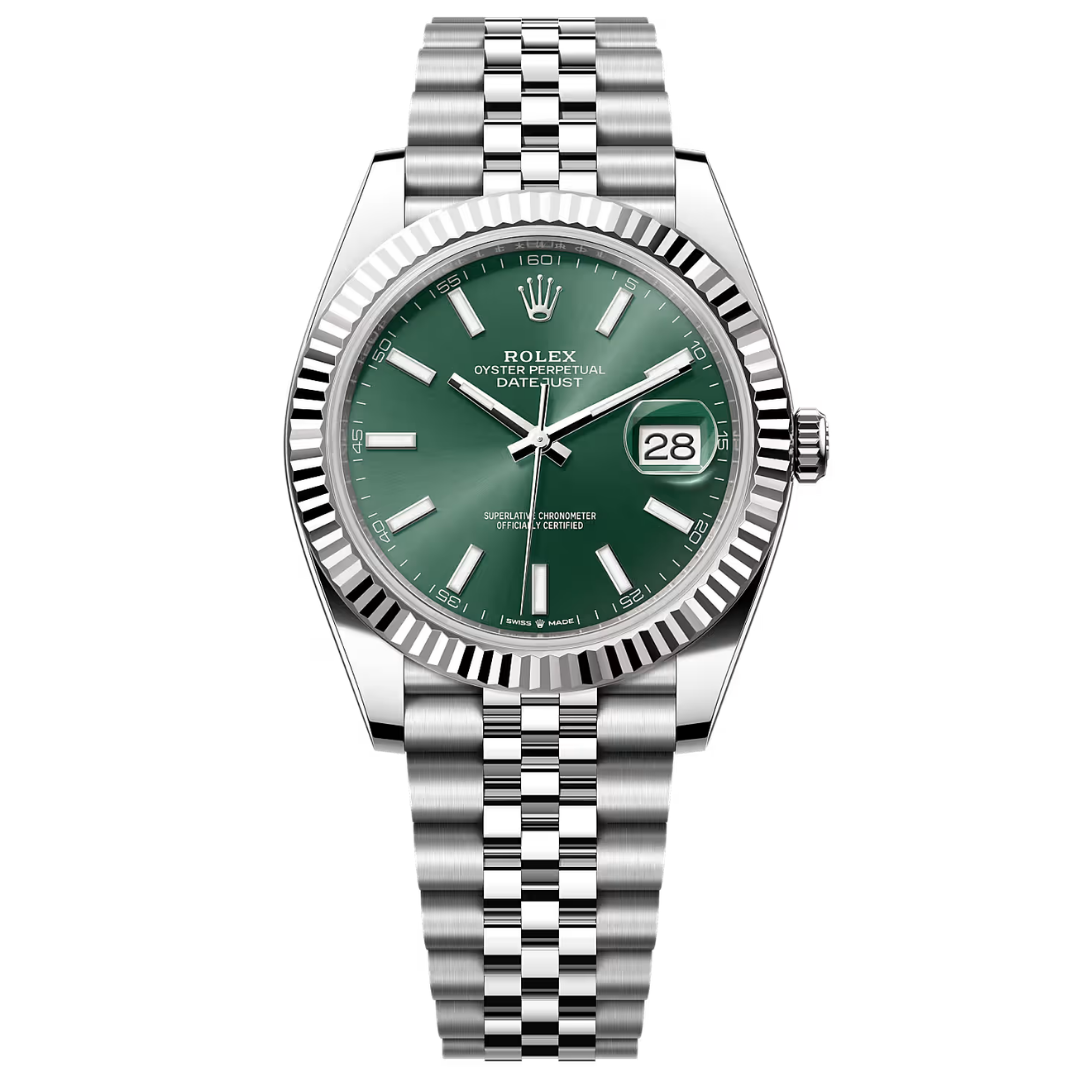 Datejust 41 Mint Green Jubilee
