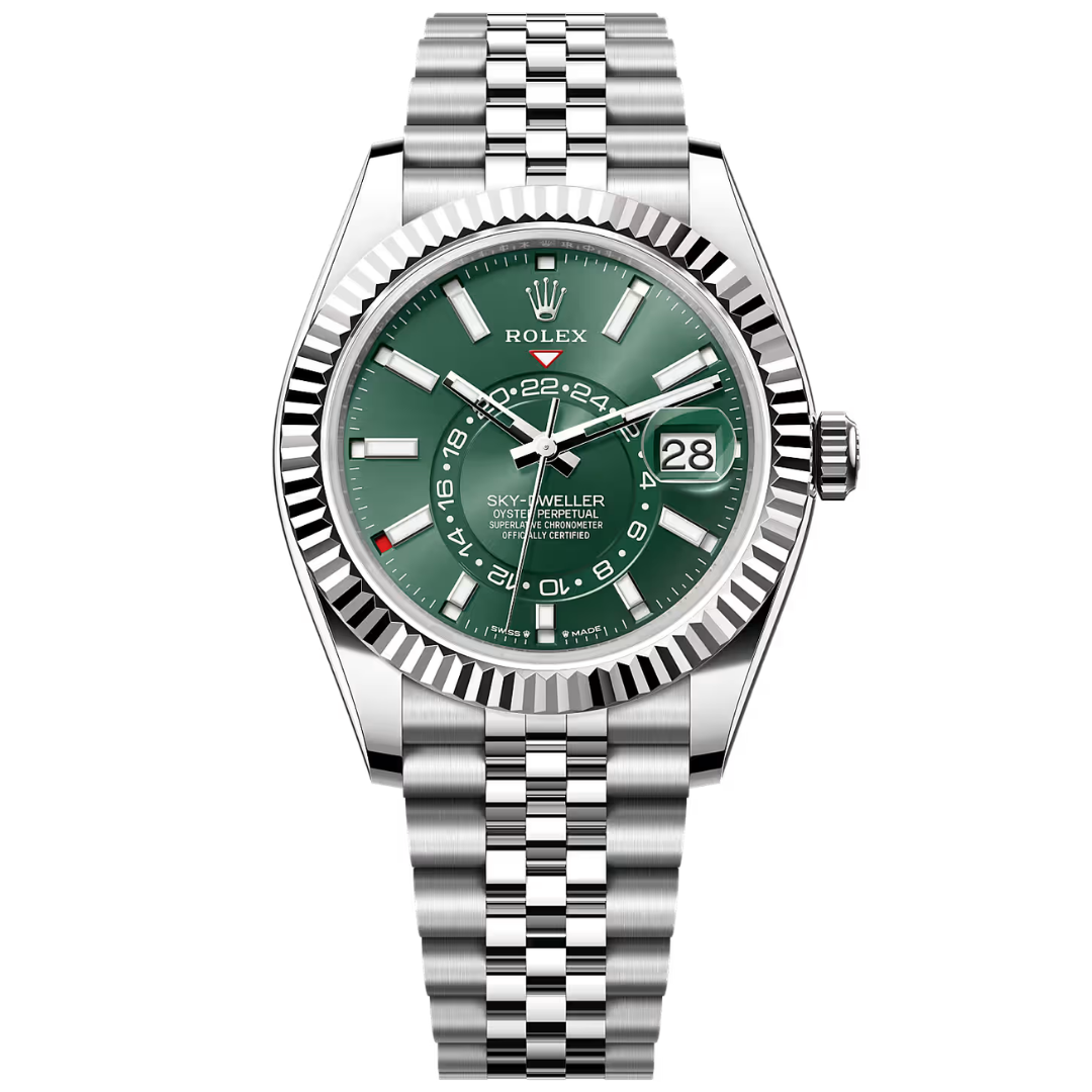 Sky-Dweller Mint Green Jubilee 42mm