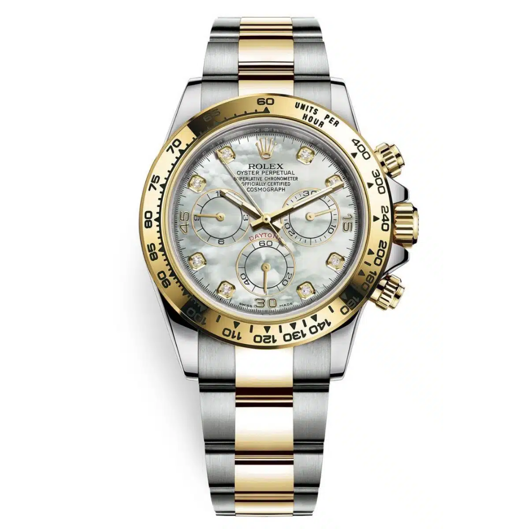 Cosmograph Daytona White Mother-of-Pearl Diamond 40mm