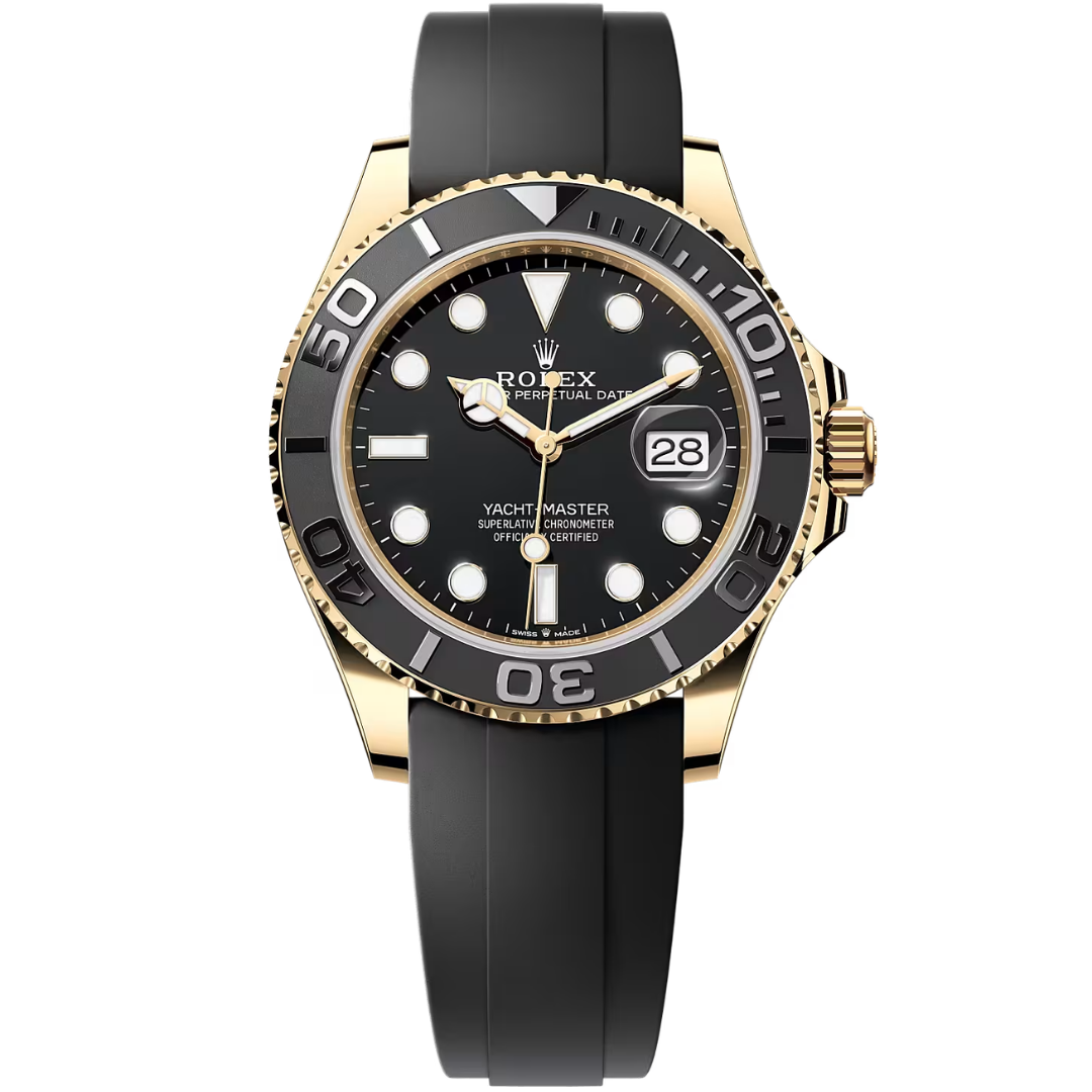 Yacht-Master 42 Yellow Gold Oysterflex