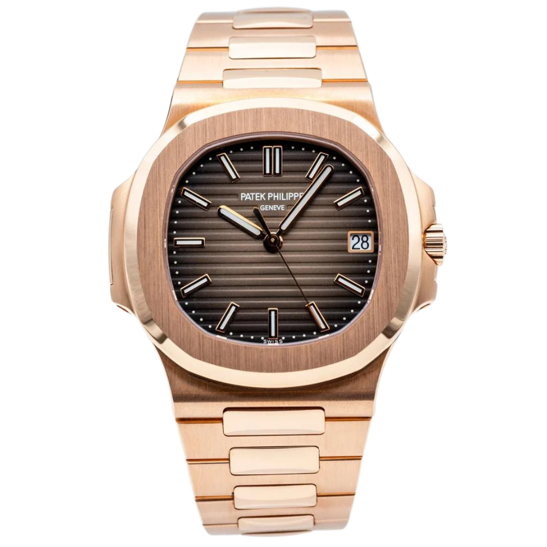 Nautilus Rose Gold Brown-to-Black Gradient 40mm